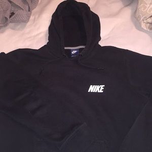 Men's Nike black hoodie